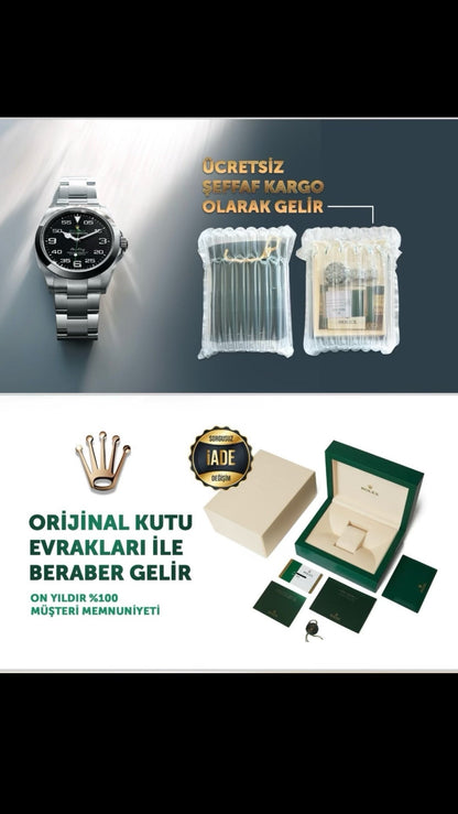 Patek Philippe 40 mm + Orjinal Kutu