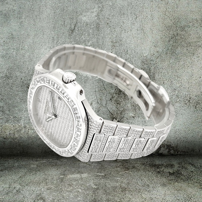 ( BAYAN ) Patek Philippe Nautilus 5719/10G-010 Kadın 38 mm + Kutu