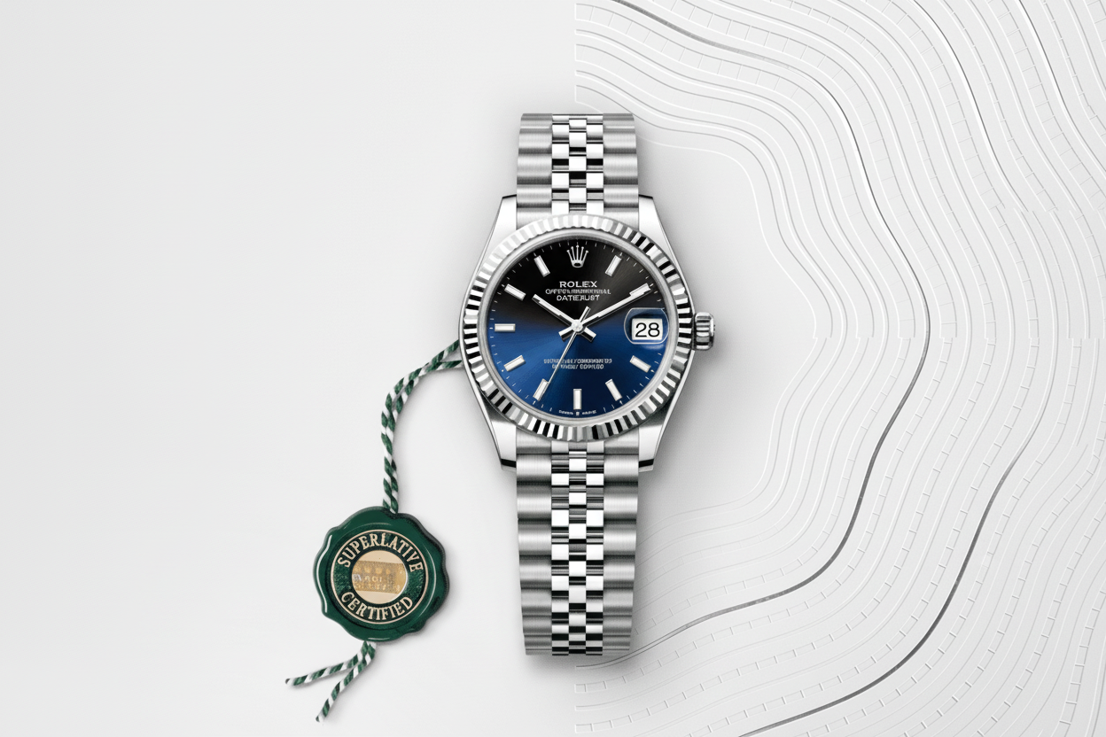 ( BAYAN) DateJust 34 mm + Kutu