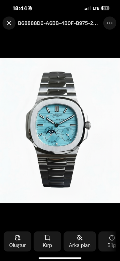 Patek Philippe Nautilus 5712 Tiffany Blue Cal.240 PS 40 mm + KUTU