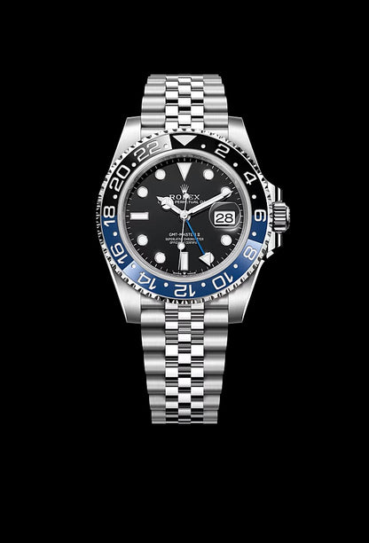 GMT-Master II
"The Batman" Stainless Steel Jubilee 126710BLNR 40 mm + KUTU