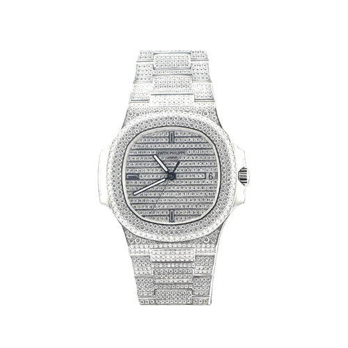 ( BAYAN ) Patek Philippe Nautilus 5719/10G-010 Kadın 38 mm + Kutu