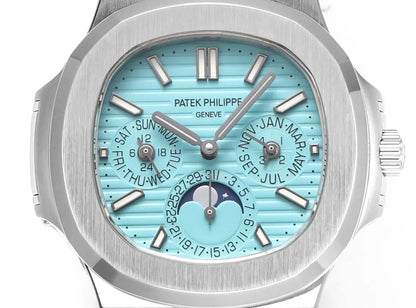 5740 Nautilus Tiffany Dial Patek Philippe Automatic Nautilus 40 mm + Kutu