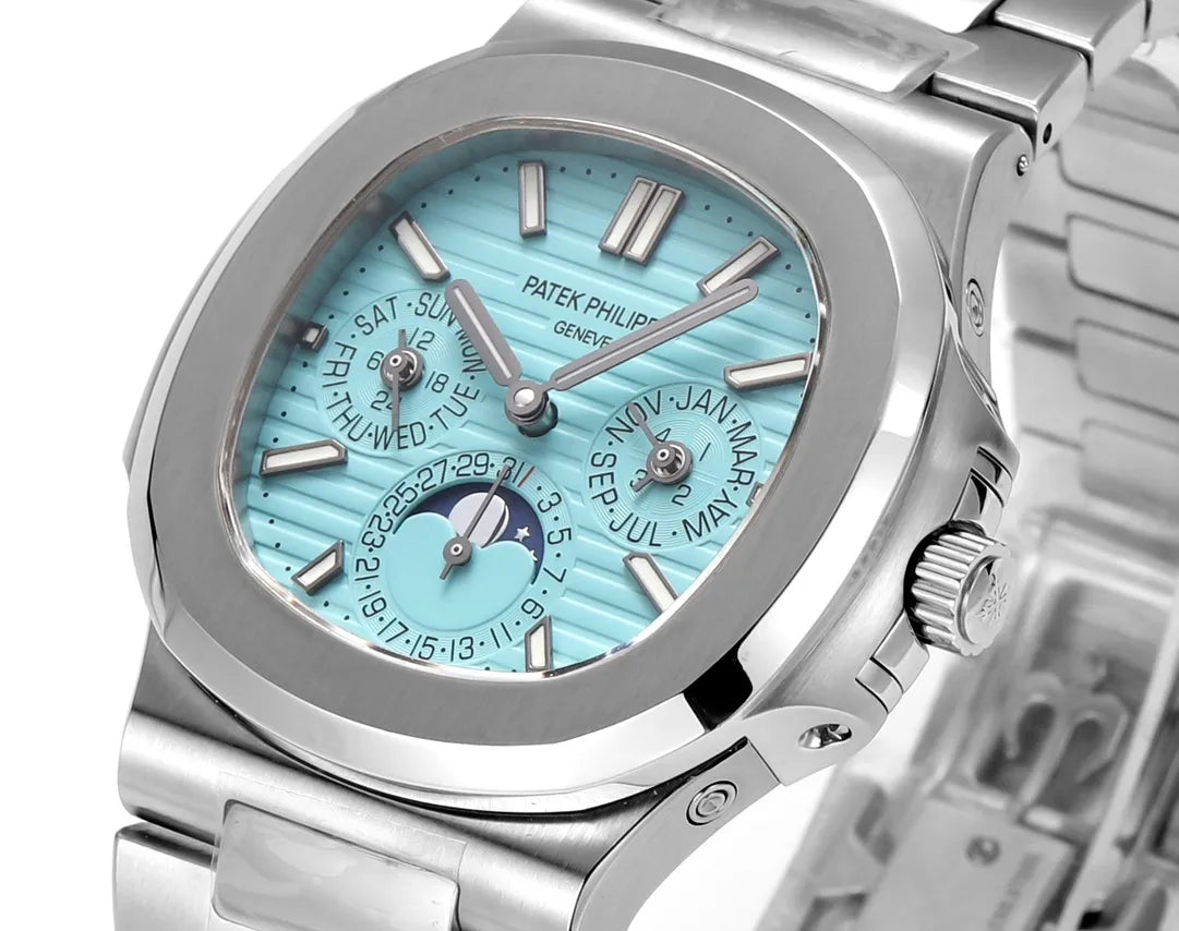 5740 Nautilus Tiffany Dial Patek Philippe Automatic Nautilus 40 mm + Kutu