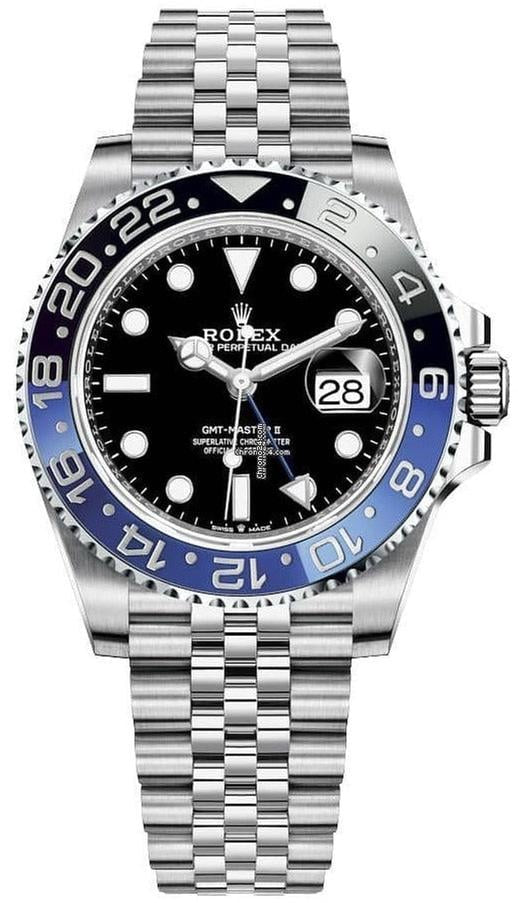 GMT-Master II
"The Batman" Stainless Steel Jubilee 126710BLNR 40 mm + KUTU