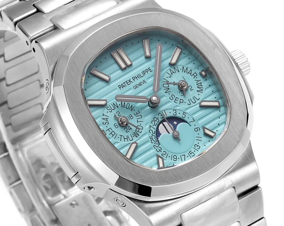 5740 Nautilus Tiffany Dial Patek Philippe Automatic Nautilus 40 mm + Kutu