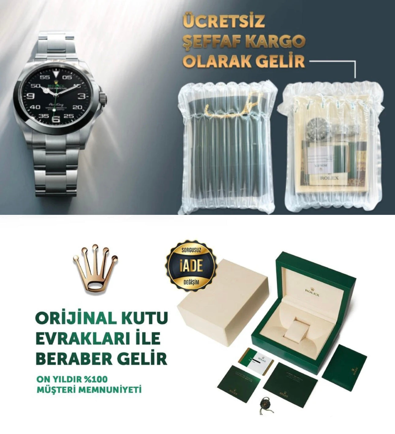 ( BAYAN )  Nautilus 5719/10G-010 Kadın 36 mm + Kutu